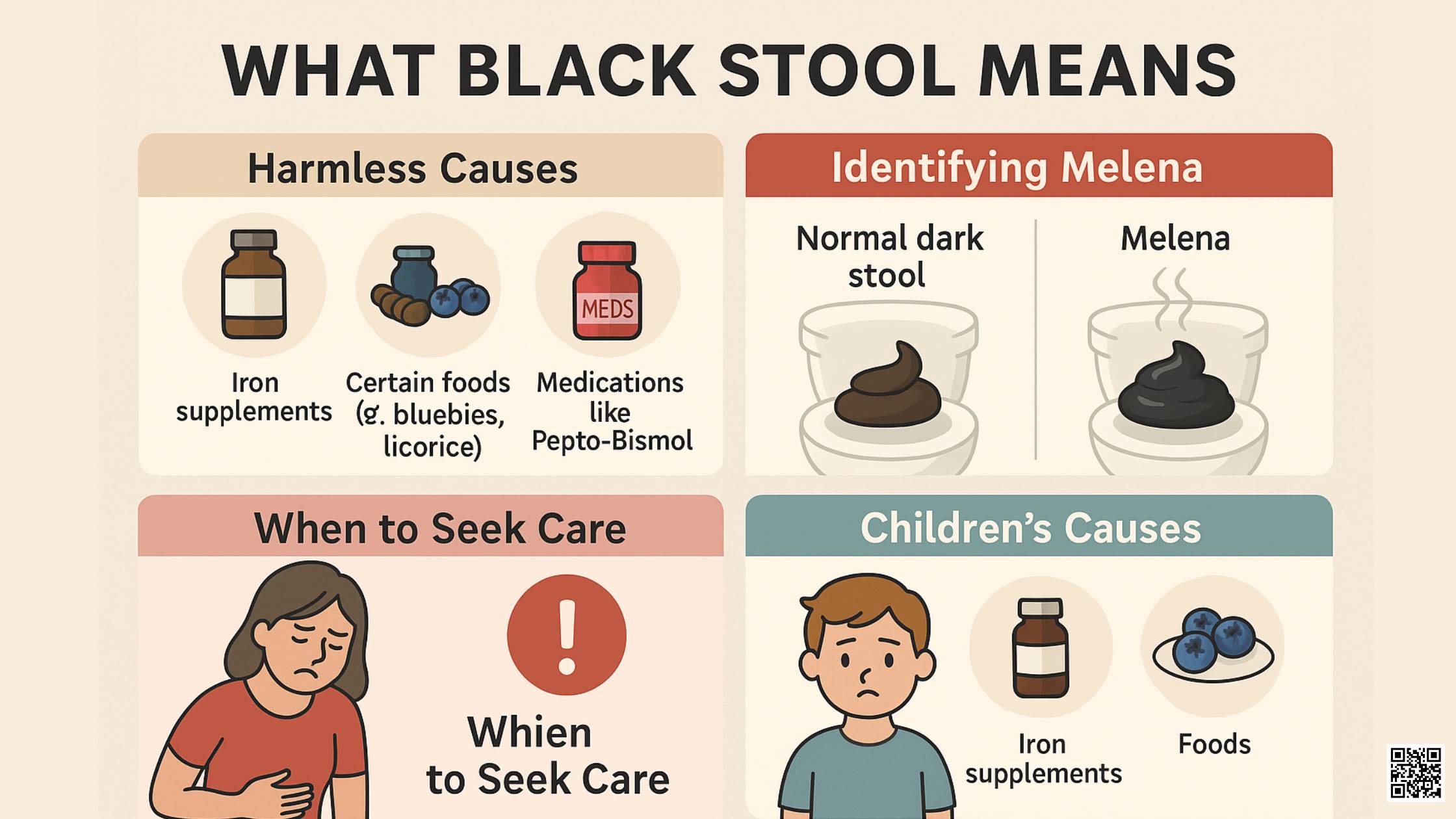 What Black Stool Means Causes and When to Worry
