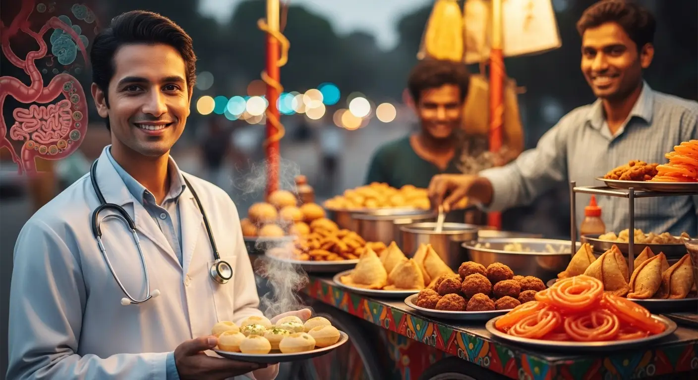 Is Indian Street Food Really Unsafe A Gastroenterologist’s Perspective on Gut Health