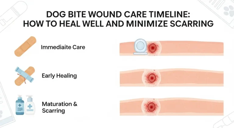 Dog Bite Wound Care Timeline How to Heal Well and Minimize Scarring
