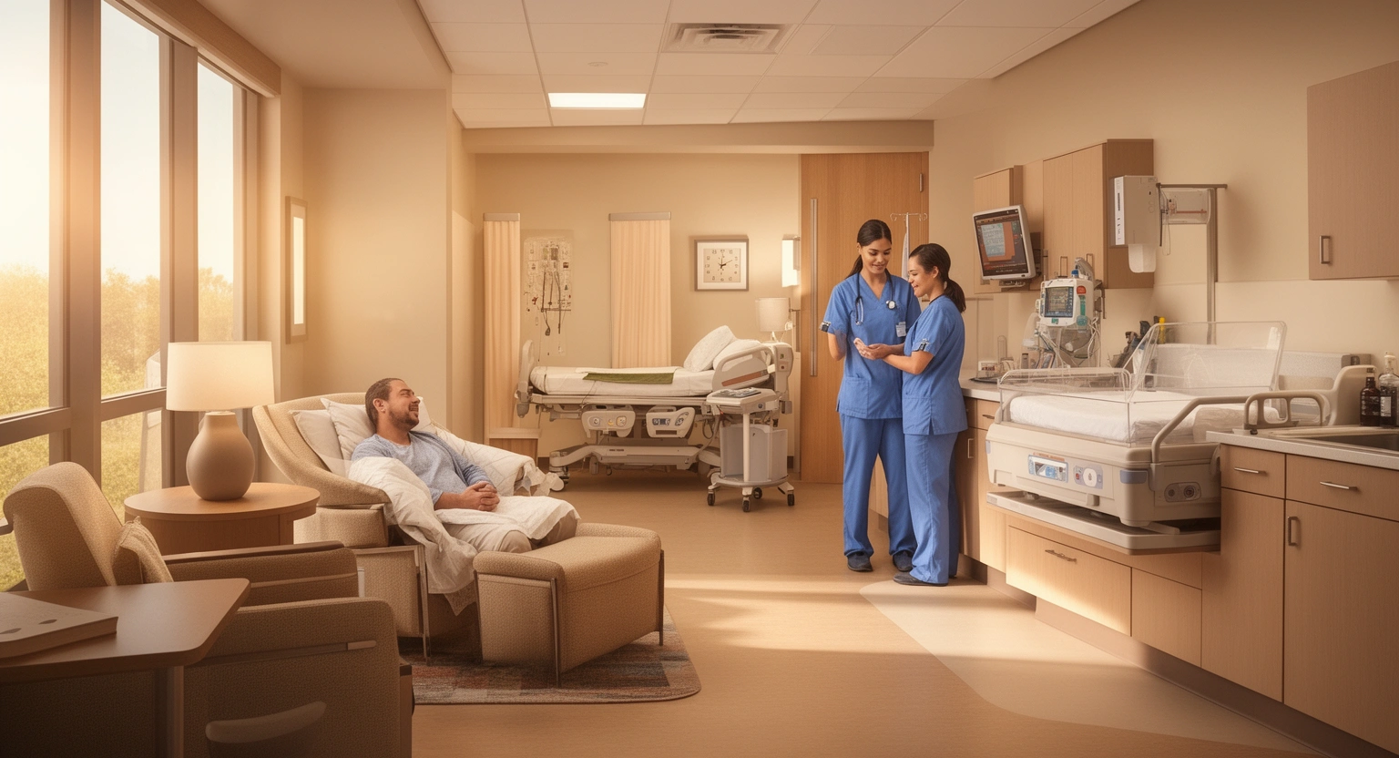 Women's health and birthing center services at Bay Area Medical Center