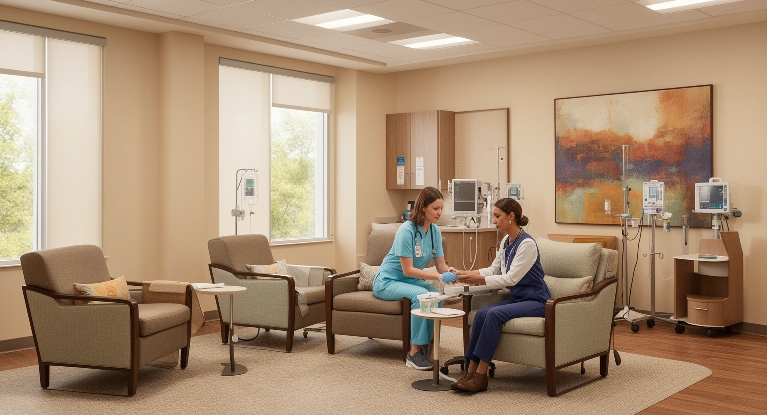 Siteman Cancer Center satellite and oncology infusion services at Christian Hospital