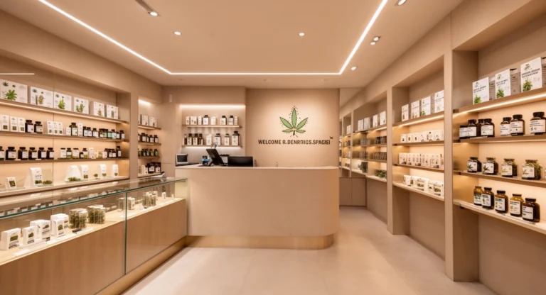 Culture Cannabis Club Jurupa Valley dispensary interior modern retail cannabis store