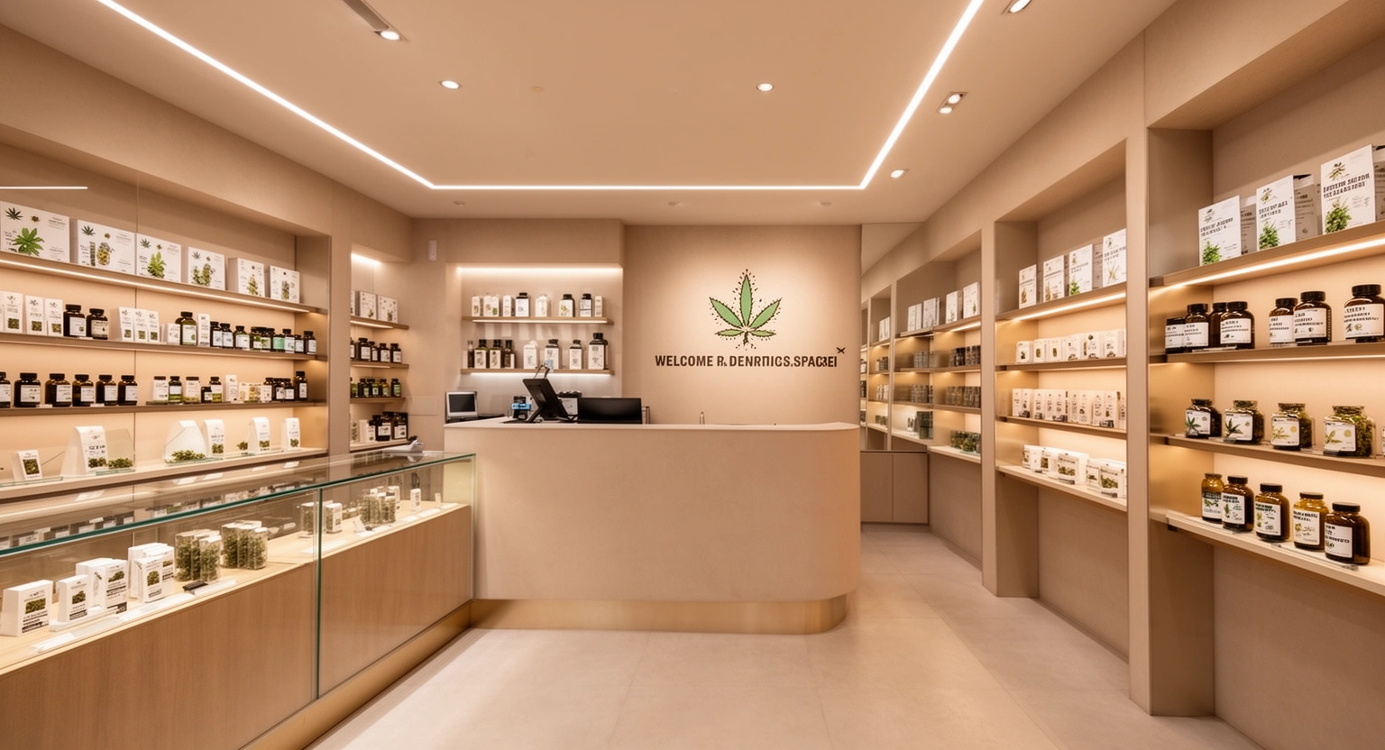 Culture Cannabis Club Jurupa Valley dispensary interior modern retail cannabis store