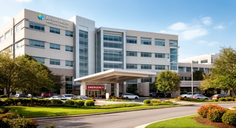 Floyd Medical Center Rome Georgia Atrium Health full-service hospital campus exterior