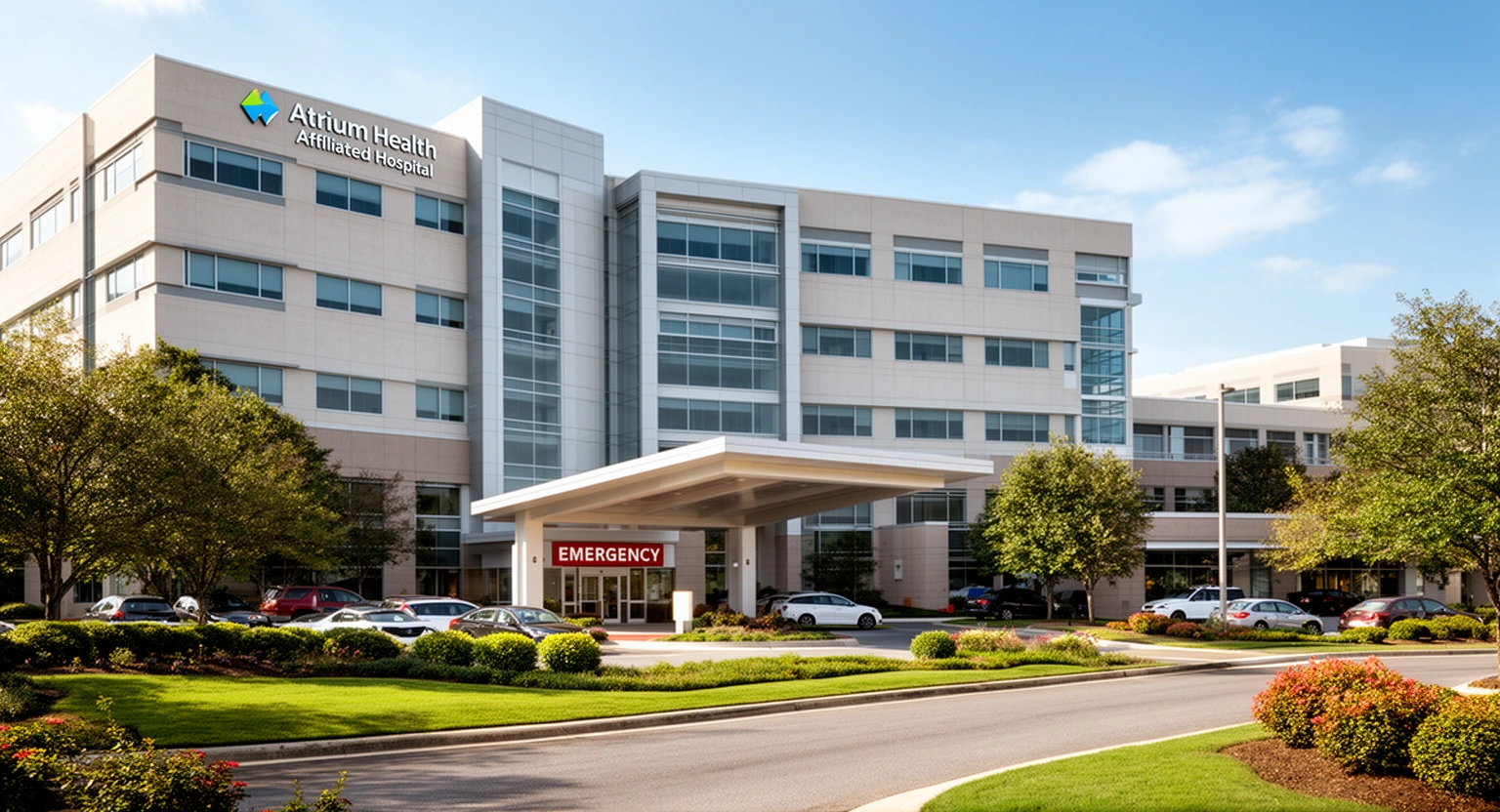 Floyd Medical Center Rome Georgia Atrium Health full-service hospital campus exterior