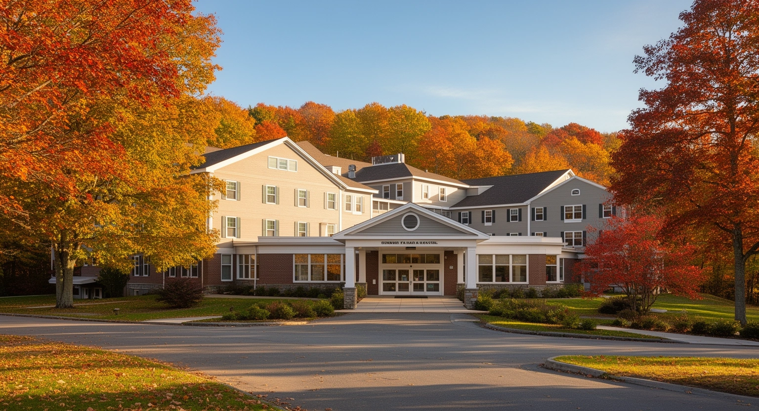 MaineHealth Franklin Hospital Farmington Maine rural Critical Access Hospital exterior campus