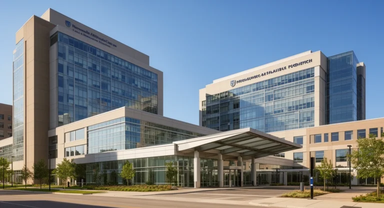 Froedtert Hospital Milwaukee Wisconsin academic medical center exterior campus building