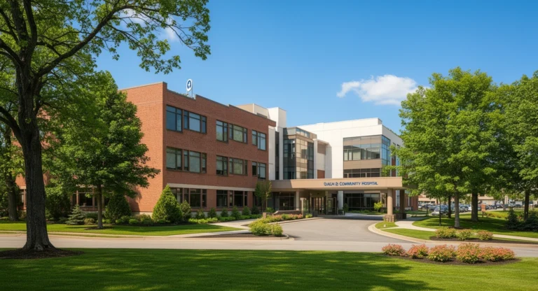 Geneva General Hospital Finger Lakes Health New York community hospital exterior campus