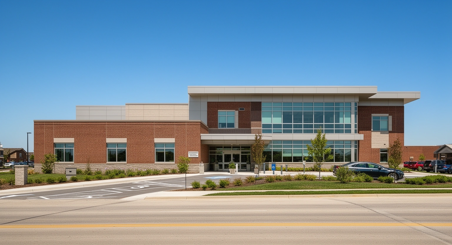 Harrison County Community Hospital exterior in Bethany Missouri rural healthcare facility