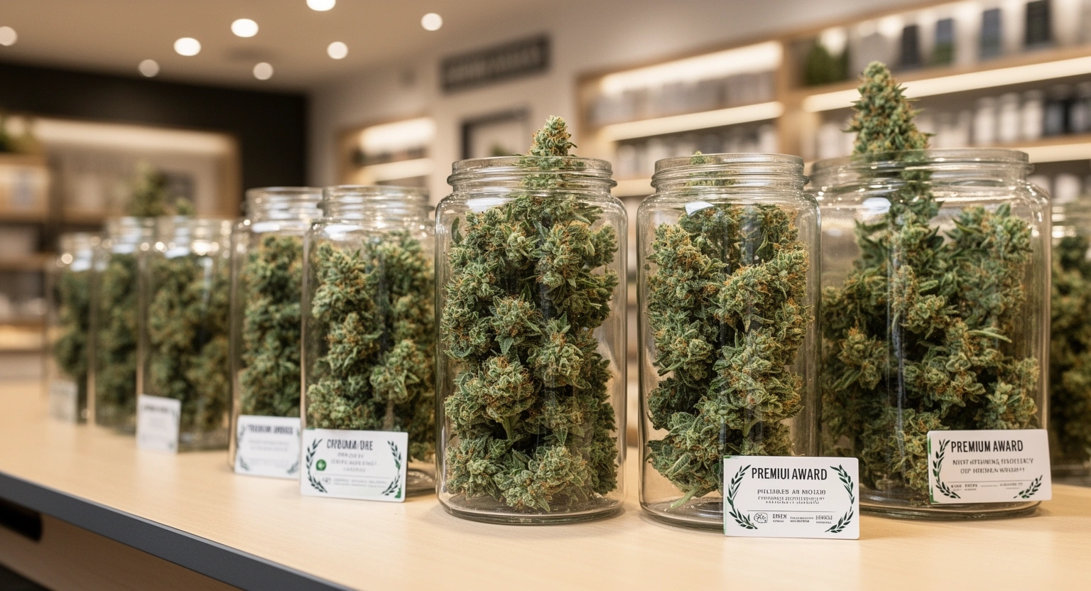 Award-winning in-house grown cannabis flower at Denver dispensary