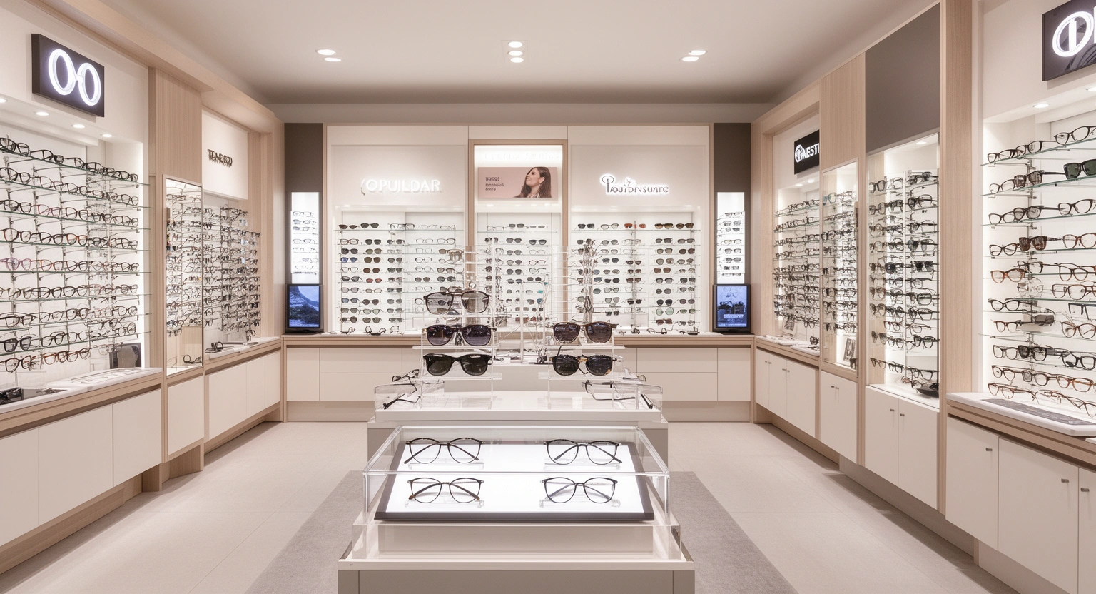 Designer eyeglass frames and prescription sunglasses from premium brands at an optical retailer