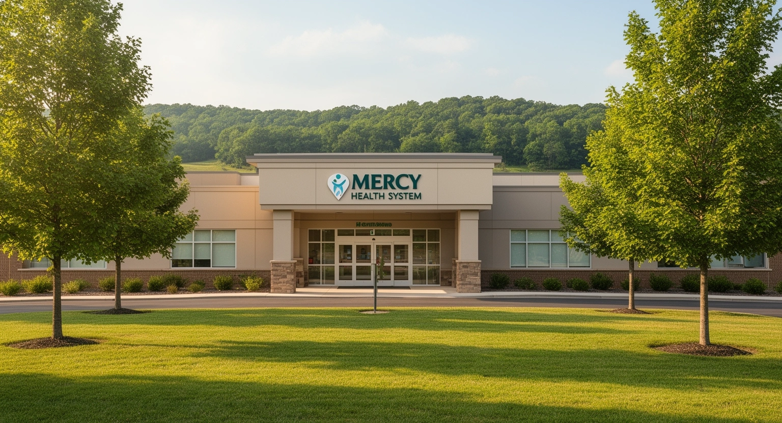 Mercy Hospital Aurora Missouri community hospital exterior on Porter Avenue