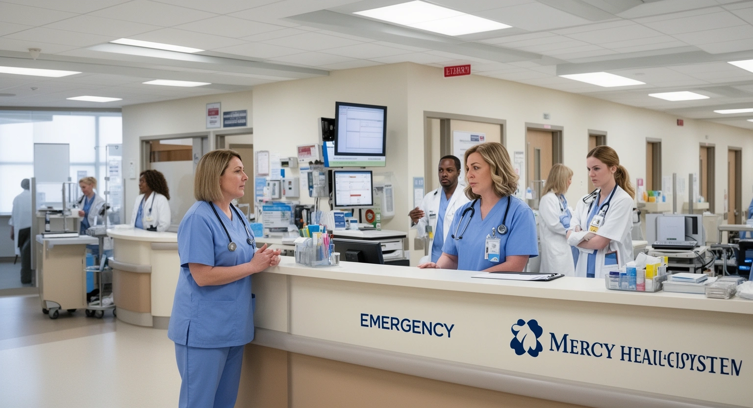 Emergency department and 24-hour care at Mercy Hospital Aurora Missouri