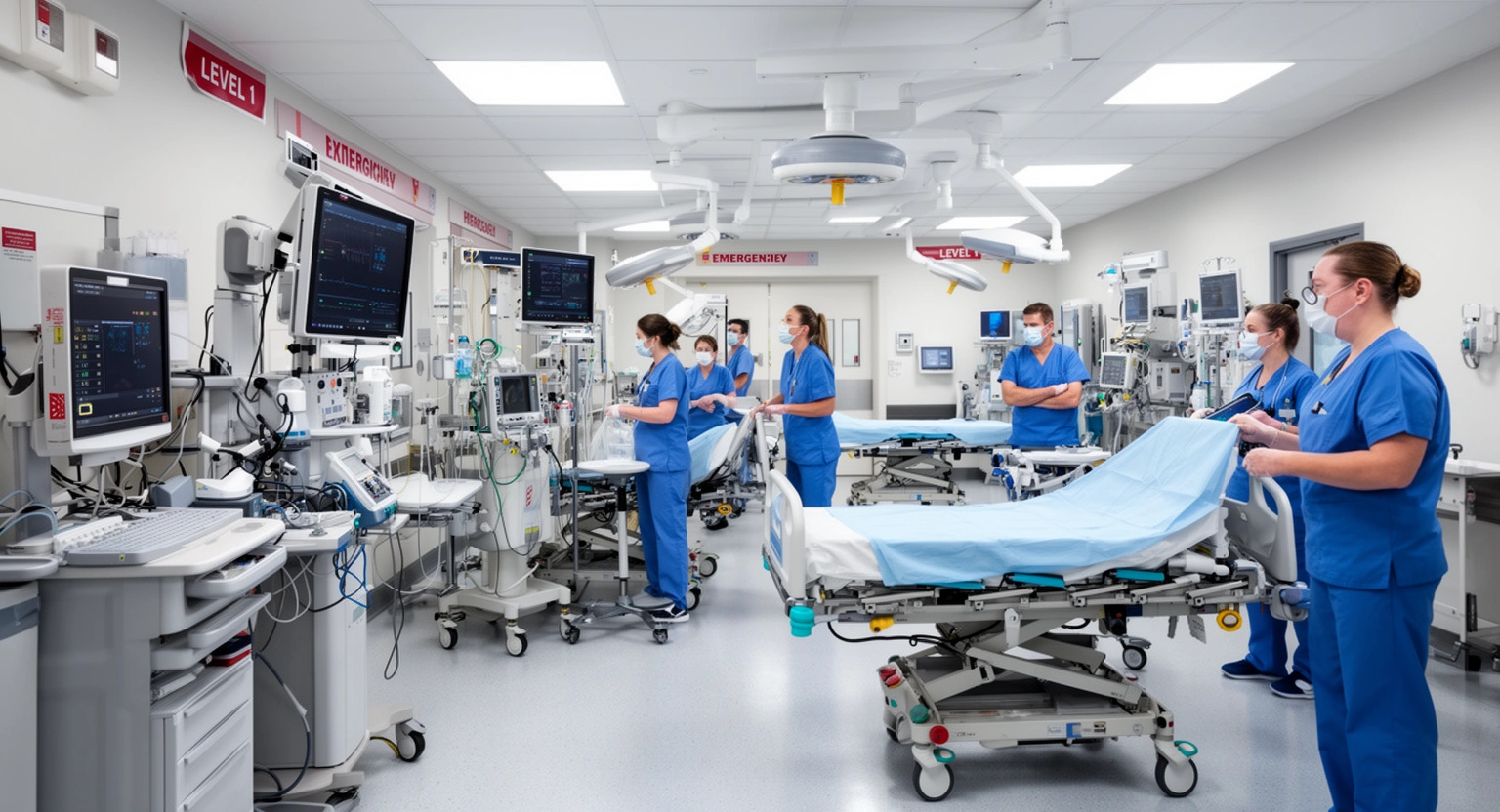 Level 1 Trauma Center and burn center at Mercy Hospital St. Louis