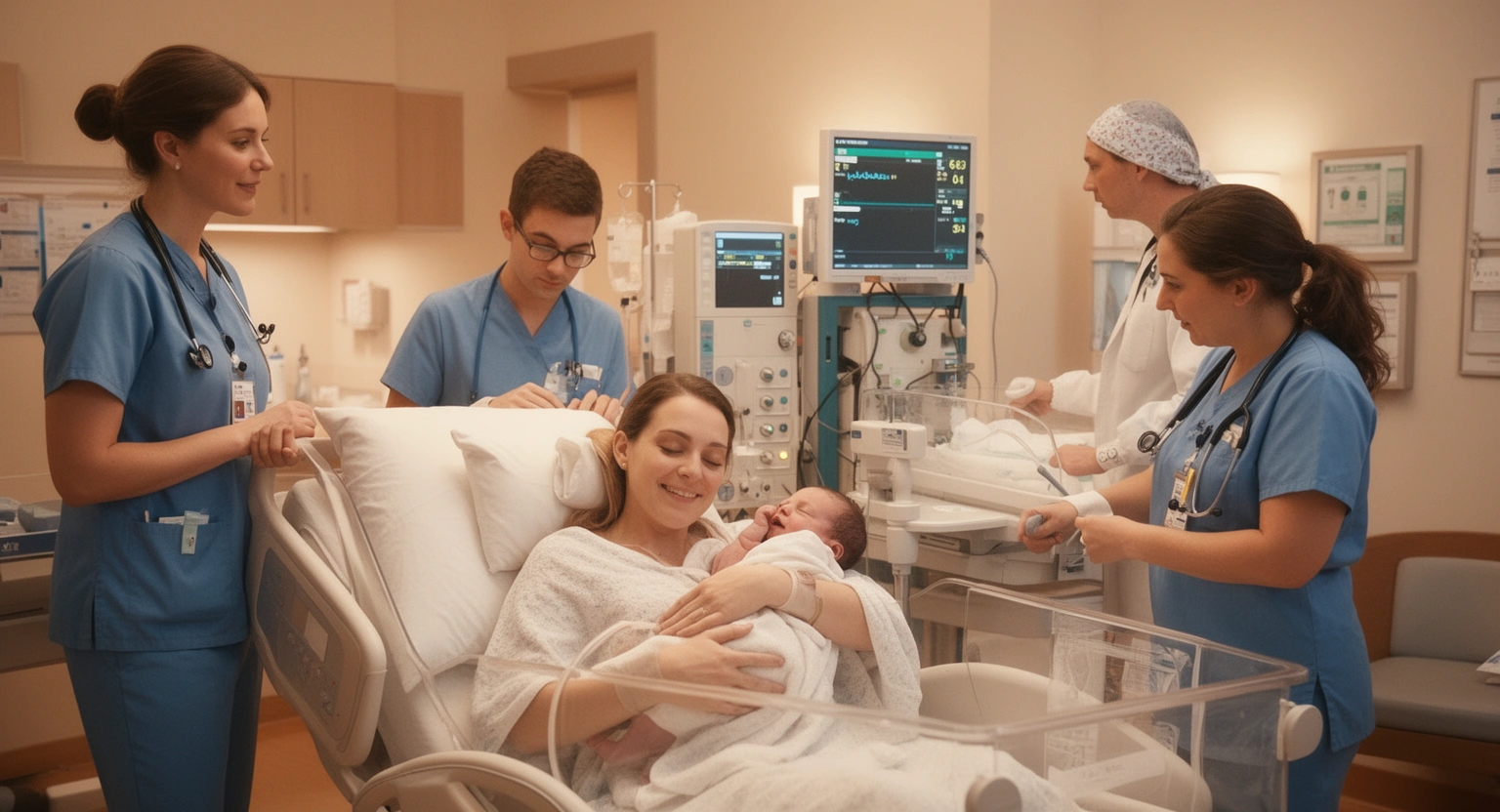 Women's maternity care and NICU at Mercy Hospital St. Louis Birthplace