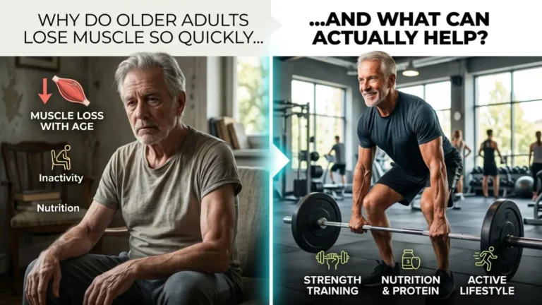 Why Do Older Adults Lose Muscle So Quickly and What Can Actually Help
