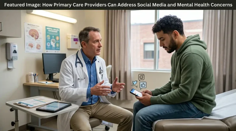 How Primary Care Providers Can Address Social Media and Mental Health Concerns