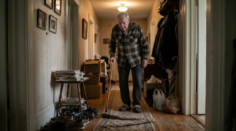 The Fall Risk Hiding in the Hallway What Clutter Does in an Aging Home