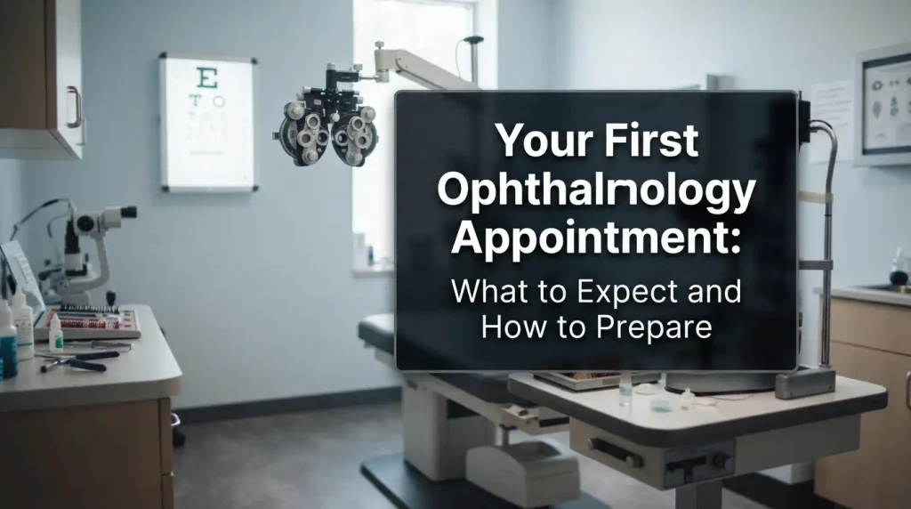 Your First Ophthalmology Appointment: What to Expect and How to Prepare