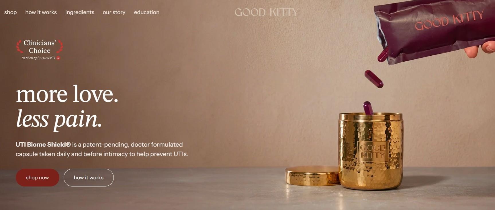 1. Good Kitty: Best for a Targeted Cranberry Formulation